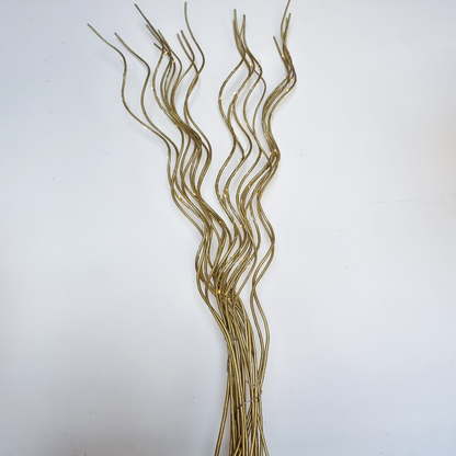 Tall Spiral 80 LED Light Up Willow Twigs Bunch Battery Operated 120cm Home Decor