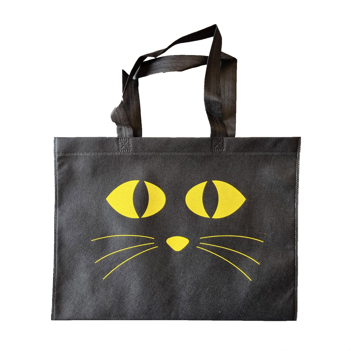 Halloween Canvas Tote Shopping Treat Bag In Ghost Pumpkin Mummy Or Cat Design