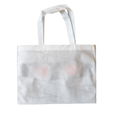 Load image into Gallery viewer, Halloween Canvas Tote Shopping Treat Bag In Ghost Pumpkin Mummy Or Cat Design
