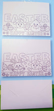 Load image into Gallery viewer, Colour Your Own Easter Cards, 4 Cards with Envelopes in 2 Designs with 4 pens
