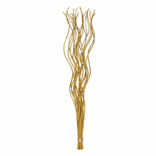 Load image into Gallery viewer, gold spiral twigs on a white background
