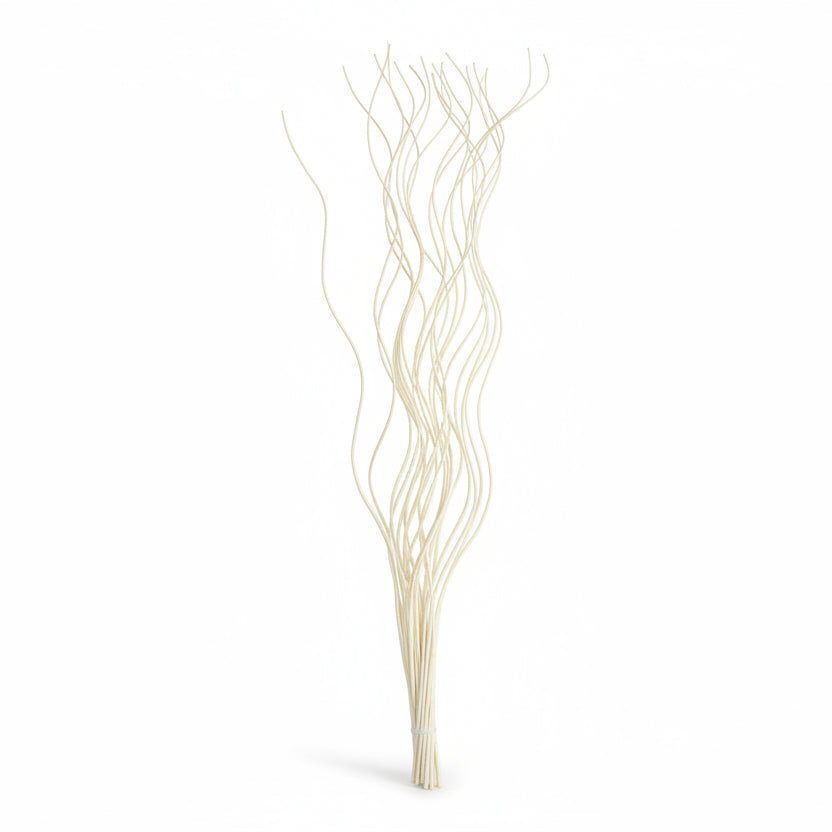 Spiral Twigs 20 Piece Bunch Natural Willow Table Top Decor 85cm/34 Inch