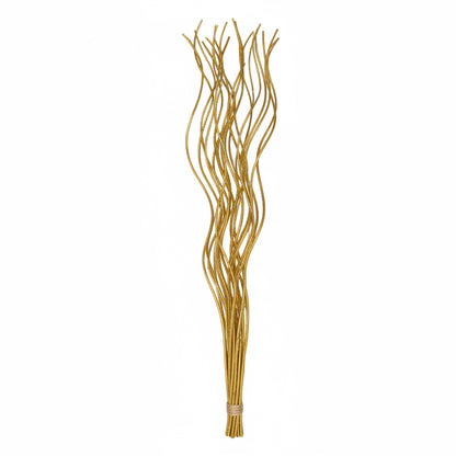 Spiral Twigs 20 Piece Bunch Natural Willow Table Top Decor 85cm/34 Inch