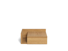Load image into Gallery viewer, Ashlan Wooden Bedside Wall Mount Table In Oak, Black Or White
