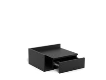 Load image into Gallery viewer, Ashlan Wooden Bedside Wall Mount Table In Oak, Black Or White
