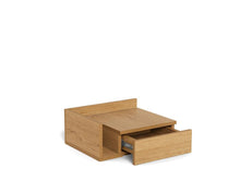 Load image into Gallery viewer, Ashlan Wooden Bedside Wall Mount Table In Oak, Black Or White
