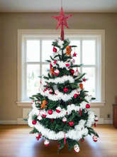 Load image into Gallery viewer, Artificial Christmas Tree 6ft 180cm Realistic PE PVC Large Xmas Decoration Green Pine

