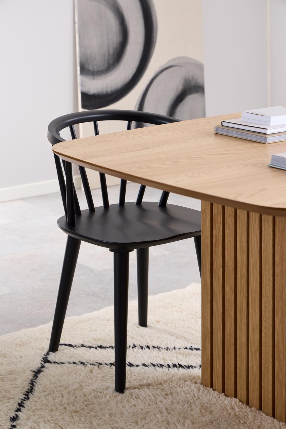 Christo Lamella Rectangular Oak Dining Table Spacious 220cm x 105cm Top