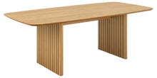 Load image into Gallery viewer, Christo Lamella Rectangular Oak Dining Table Spacious 220cm x 105cm Top
