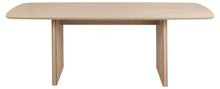 Load image into Gallery viewer, Christo Lamella Rectangular White Oak Dining Table Spacious 220cm x 105cm Top
