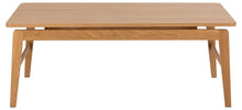 Load image into Gallery viewer, Essex Rectangular Oak Coffee Table Large Modern Furniture 120cm
