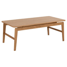Load image into Gallery viewer, Essex Rectangular Oak Coffee Table Large Modern Furniture 120cm
