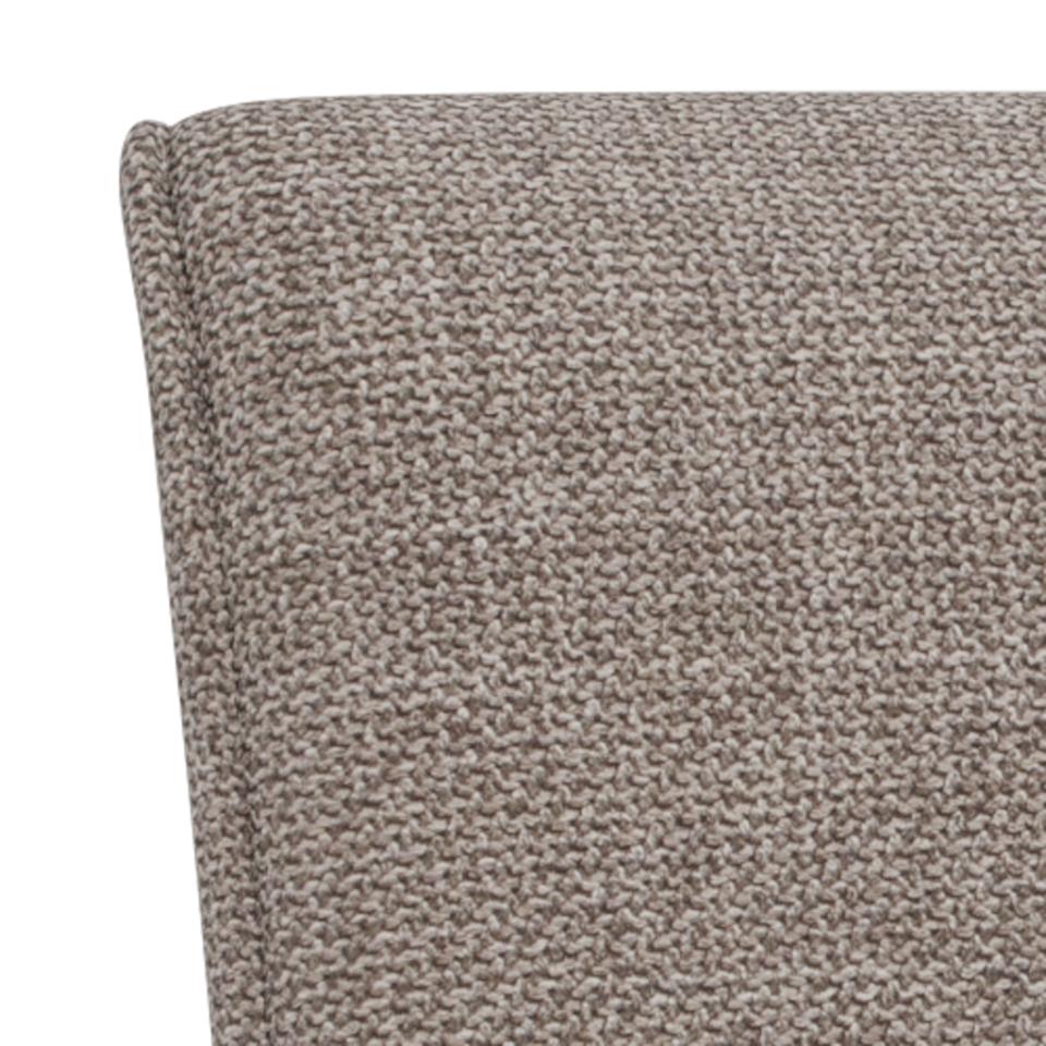 Flynn Fabric Home Office Desk Beige Chair Brake Castors, Gas lift And Swivel