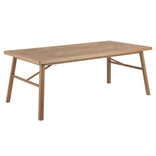Load image into Gallery viewer, Galway Oak Herringbone Large Rectangle Dining Table 200x100x75cm
