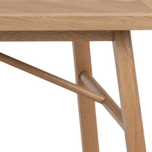 Load image into Gallery viewer, Galway Oak Herringbone Large Rectangle Dining Table 200x100x75cm
