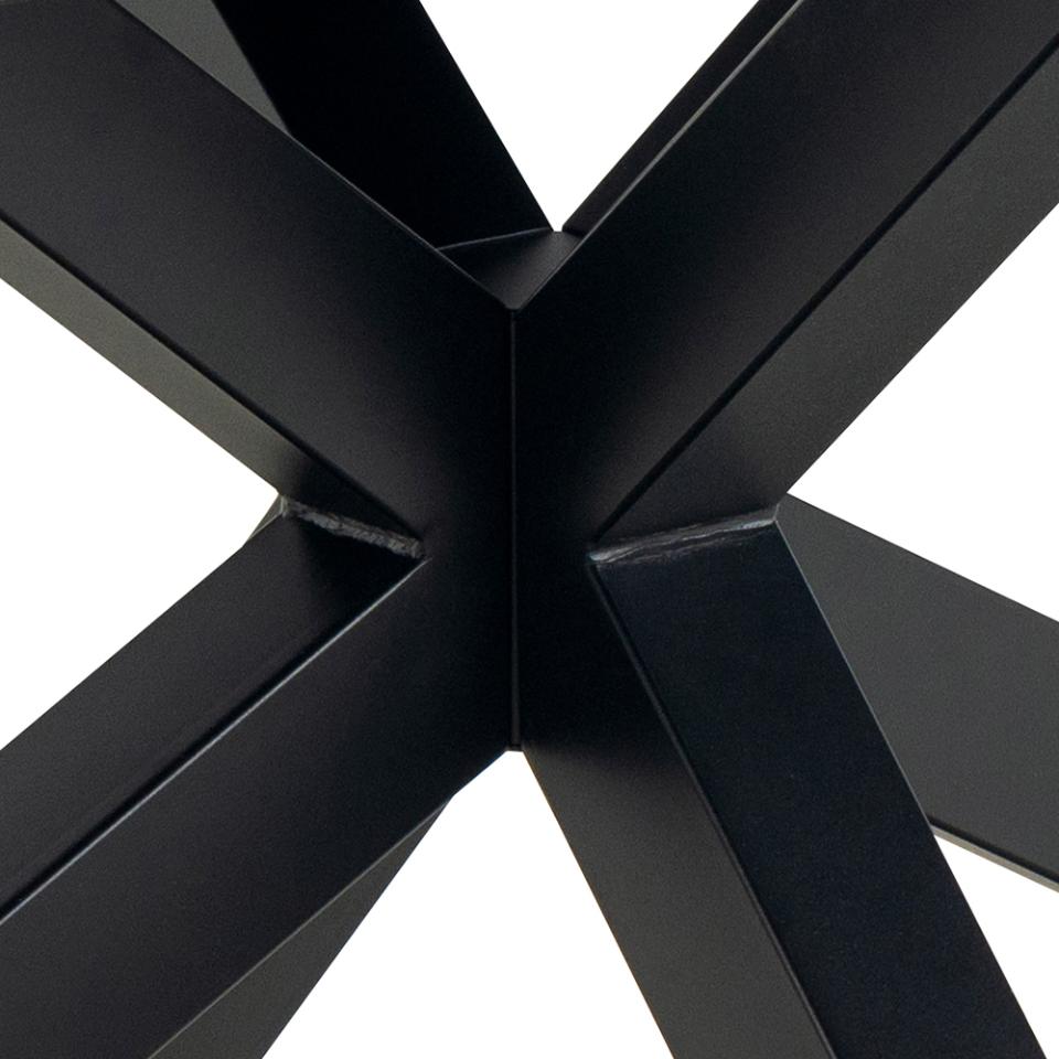 Heaven Large Extending Black Dining Table Spacious Ceramic 8/10 Seats 200/240 x 100 cm