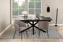 Load image into Gallery viewer, Heaven Large Extending Black Dining Table Spacious 200 to 240 cm Length
