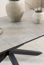 Load image into Gallery viewer, Heaven Large Extending Grey Dining Table Spacious Ceramic 8/10 Seats 200/240 x 100 cm
