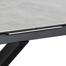 Load image into Gallery viewer, Heaven Large Extending Grey Dining Table Spacious Ceramic 8/10 Seats 200/240 x 100 cm
