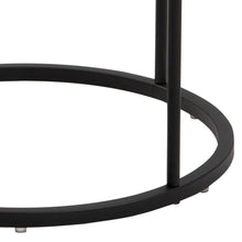 Load image into Gallery viewer, Close-up of a black metal circular object on a white background
