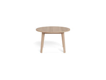 Load image into Gallery viewer, A-Line Extending Round Dining Table In White Oak 120 To 220cm

