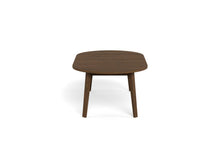 Load image into Gallery viewer, A-Line Extending Round Dining Table In Brown Oak 120 To 220cm
