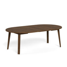 Load image into Gallery viewer, Wooden dining table on a white background
