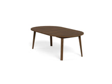 Load image into Gallery viewer, A-Line Extending Round Dining Table In Brown Oak 120 To 220cm
