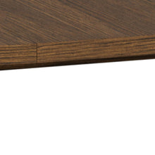 Load image into Gallery viewer, A-Line Extending Round Dining Table In Brown Oak 120 To 220cm

