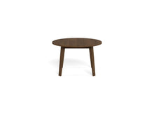 Load image into Gallery viewer, A-Line Round Dining Table In Brown Oak Spacious 120cm
