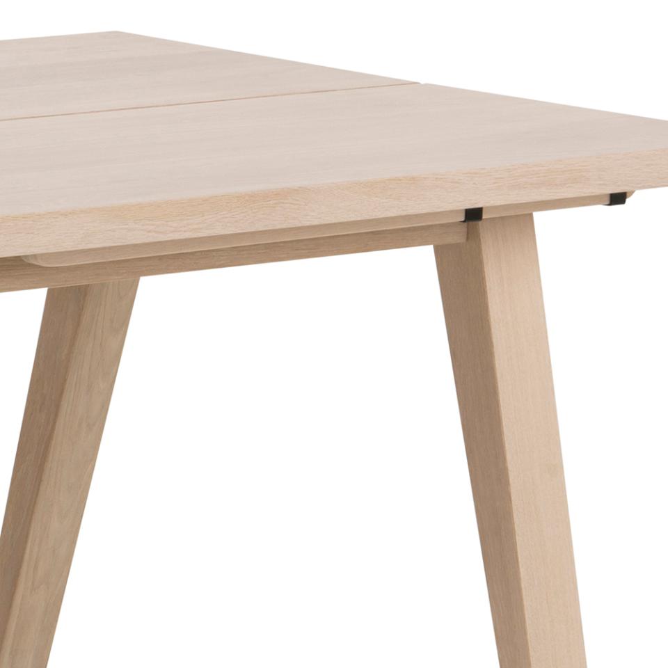 A-Line Rectangle Dining Table In White Oak Spacious 200cm