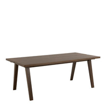 Load image into Gallery viewer, A-Line Extending Large Dining Table In Brown Oak Spacious 210cm To 310cm
