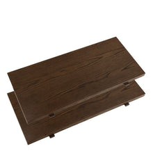 Load image into Gallery viewer, A-Line Extending Large Dining Table In Brown Oak Spacious 210cm To 310cm
