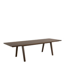 Load image into Gallery viewer, A-Line Extending Large Dining Table In Brown Oak Spacious 210cm To 310cm

