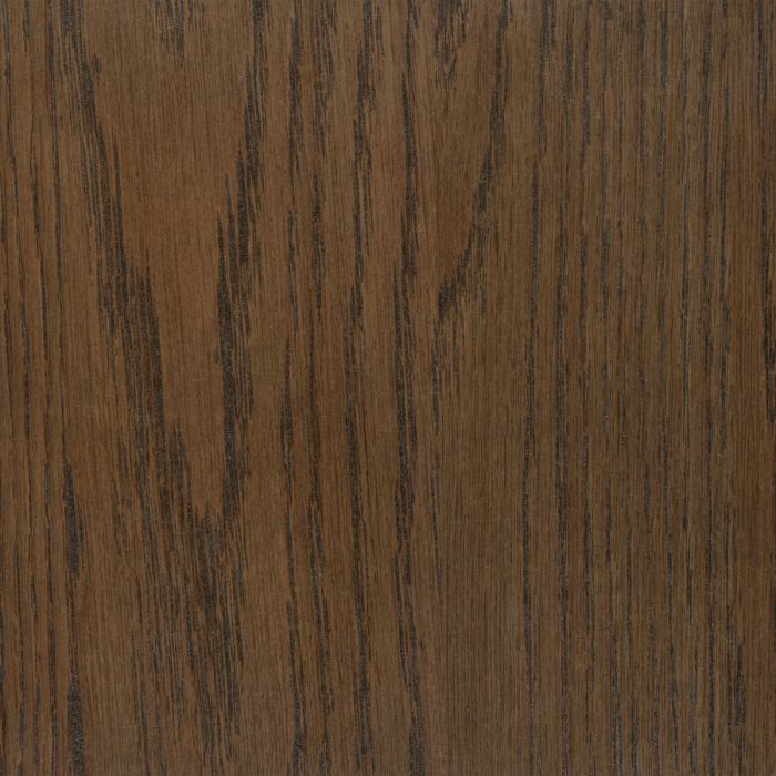 Close-up of a wooden surface with a dark brown color and visible grain pattern.
