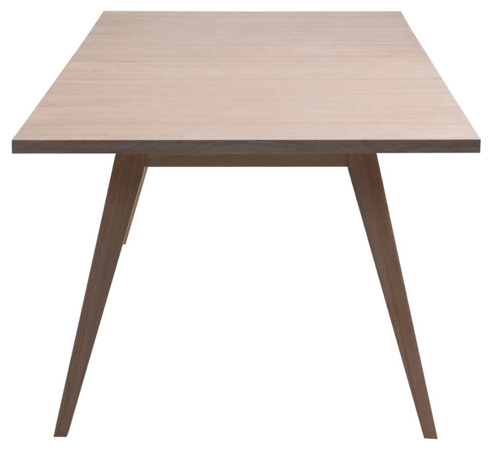 A-Line Extending Large Dining Table In White Oak Spacious 210cm To 310cm