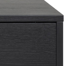 Load image into Gallery viewer, A-Line Sideboard Cabinet In Black Oak With 4 Drawers And 1 Shelf 160x45x72cm
