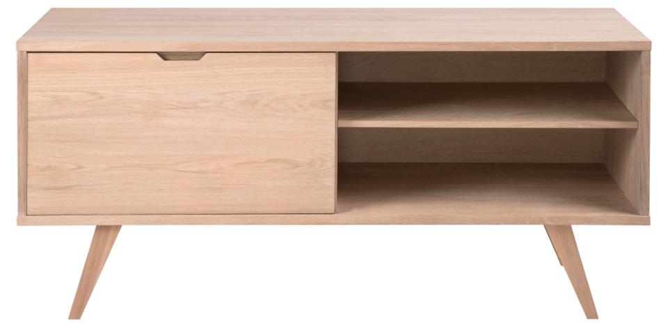 A-Line Buffet Sideboard Cabinet In White Oak With 4 Drawers And 1 Shelf 160x45x72cm