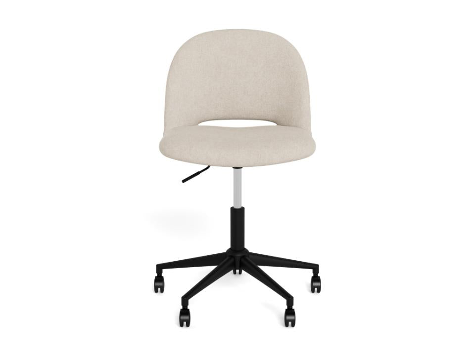 Allan Fabric Office Desk Chair With Brake Castors, Gas lift And Swivel