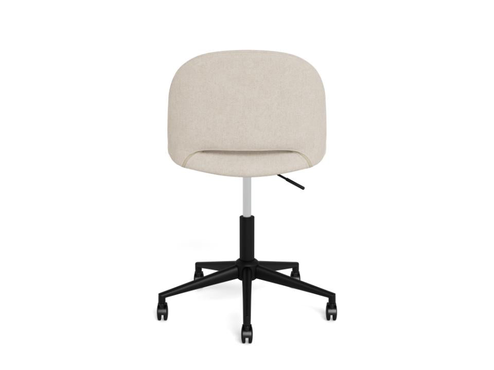 Allan Fabric Office Desk Chair With Brake Castors, Gas lift And Swivel