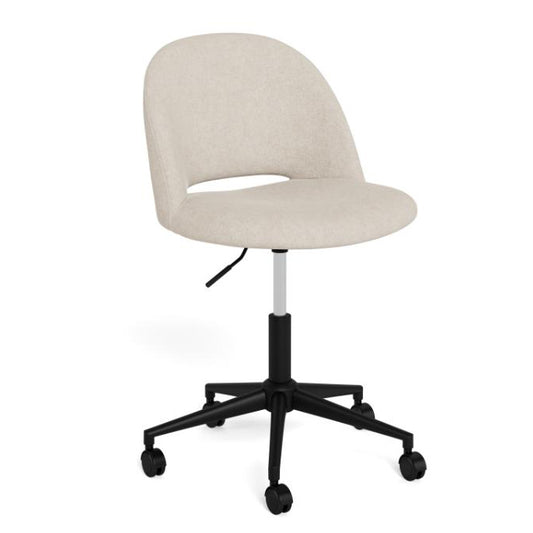 Allan Fabric Office Desk Chair With Brake Castors, Gas lift And Swivel