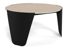 Load image into Gallery viewer, Altea Coffee Table With Ceramic Travertine Top And Steel Base Spacious 80cm
