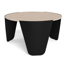 Load image into Gallery viewer, Altea Coffee Table With Ceramic Travertine Top And Steel Base Spacious 80cm

