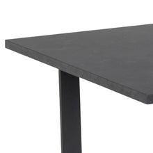 Load image into Gallery viewer, Amble Extendable Black Marble Dining Table 160cm Extending To 220cm
