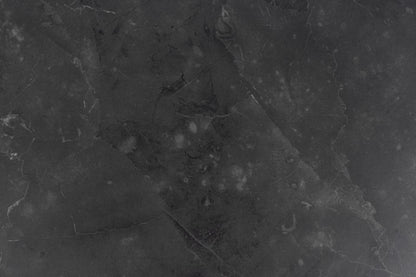 marble print top of a dining table