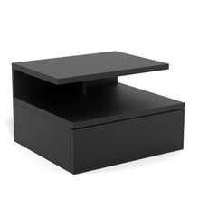 Load image into Gallery viewer, Ashlan Wooden Bedside Wall Table In Oak, Black, White Or Grey
