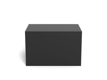 Ashlan Wooden Bedside Wall Table In Oak, Black, White Or Grey