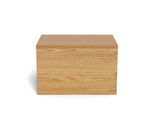 Load image into Gallery viewer, Ashlan Wooden Bedside Wall Table In Oak, Black, White Or Grey
