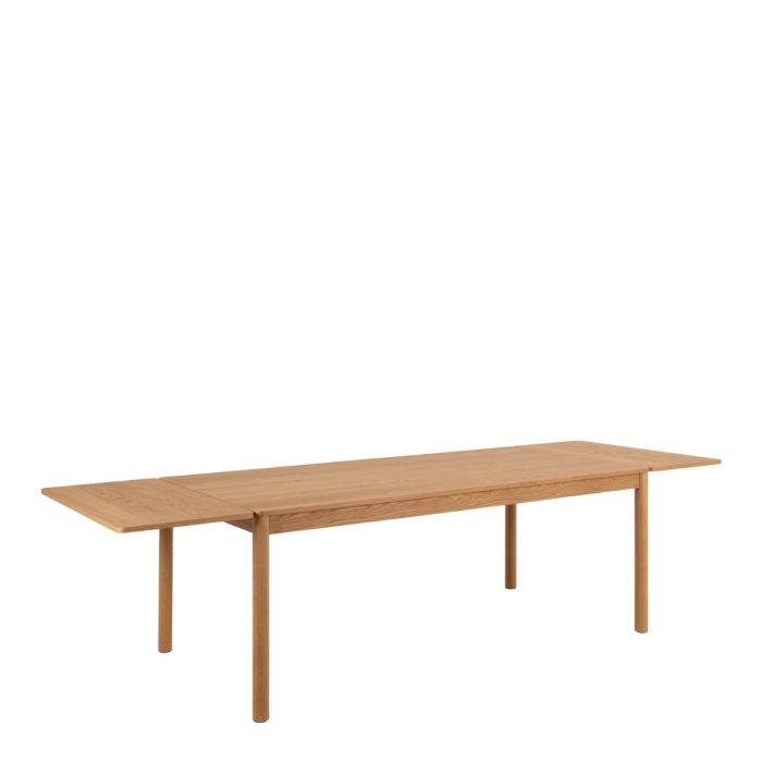 Atlantic Extending Oak Rectangle Dining Table 8-10 Seat 200/300 x 100cm