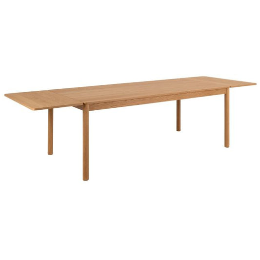 Atlantic Extending Oak Rectangle Dining Table 8-10 Seat 200/300 x 100cm